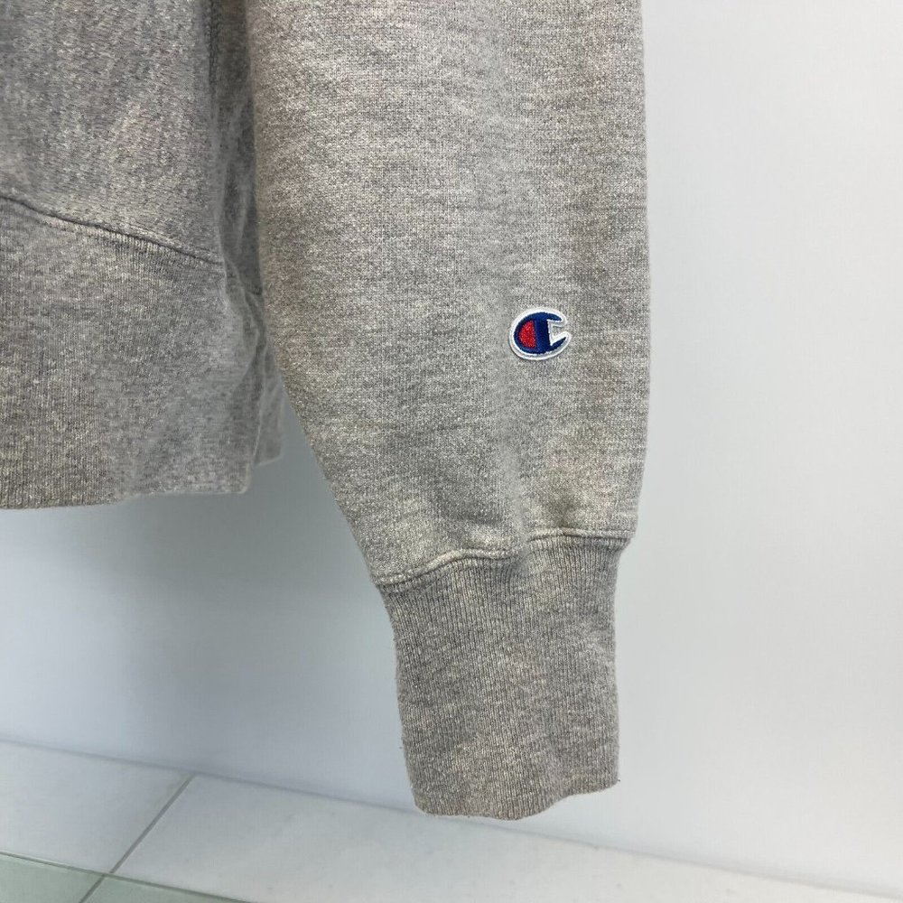 Champion Script Logo Double Sided Reverse Weave C… - image 4